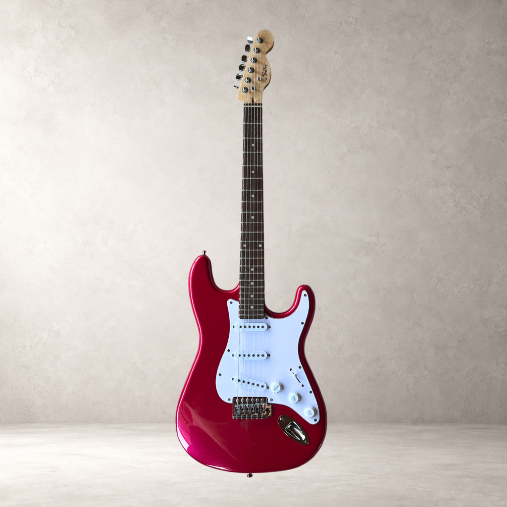 Sutter Guitars S1 Candy Apple Red